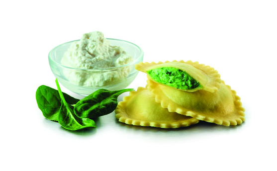 Tortelli ricotta/spinaci (ricotta et épinards) 