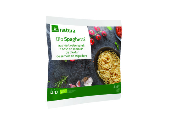 Pâtes spaghetti à la semoule de blé dur bio