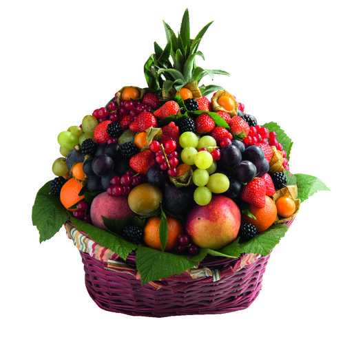 Corbeille fruits de bouche 25 personnes pièce de 5 kg