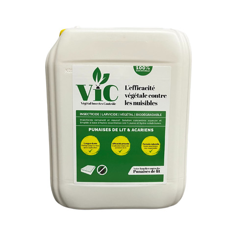 Huile essentielle insecticide larvicide pour punaises de lit et acariens