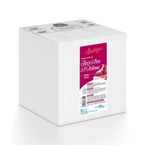 MIX GLACE GOUT CASSIS BAG IN BOX 5.5 KG 