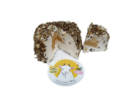Elliot citron & romarin crottin frais fondant miel 