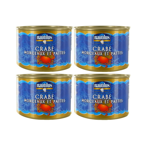 Crabe premium morceaux et pattes 1/2 