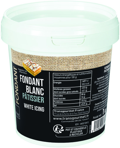 Fondant blanc  