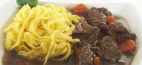 Bourguignon de boeuf cuit vbf  