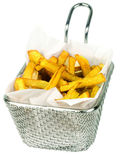 MINI PANIER FRITES INOX 100X85  