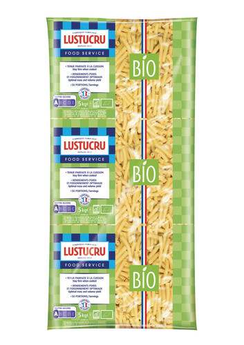 Macaroni qualité supérieure bio 