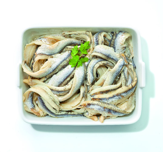 Anchois marines a l huile seau de 1 kg 