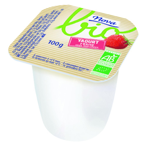 Yaourt aux fruits mixés bio  Pot de 100 g