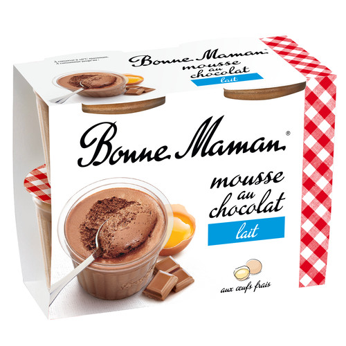 Mousse au chocolat au lait  