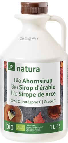 Sirop d'érable bio  