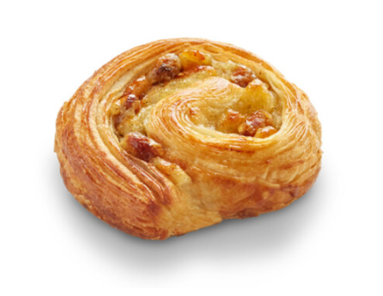 Mini pain aux raisins reflets cru 