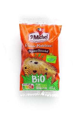 Madeleine pépites chocolat bio