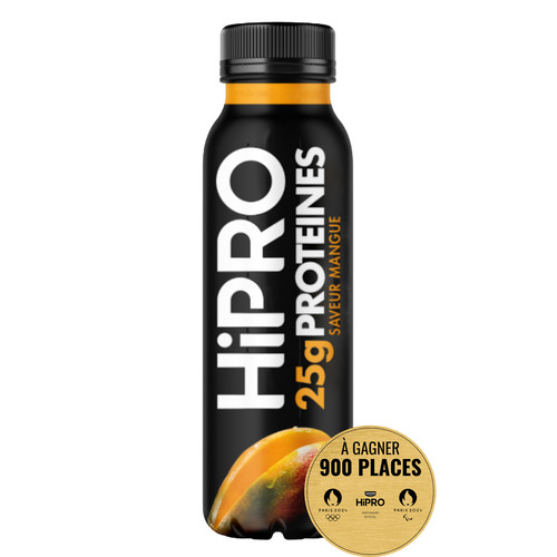 Yaourt protéiné à boire hipro mangue 0% mg 