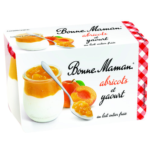 Yaourt aux abricots 125g  