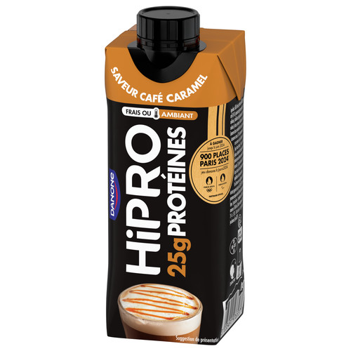 Hipro à boire saveur cafe caramel uht 