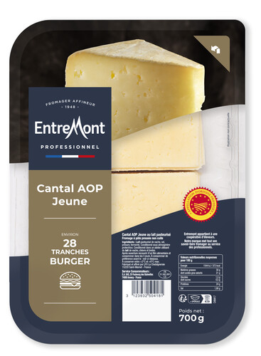 Cantal jeune tranché 10x10 aop  