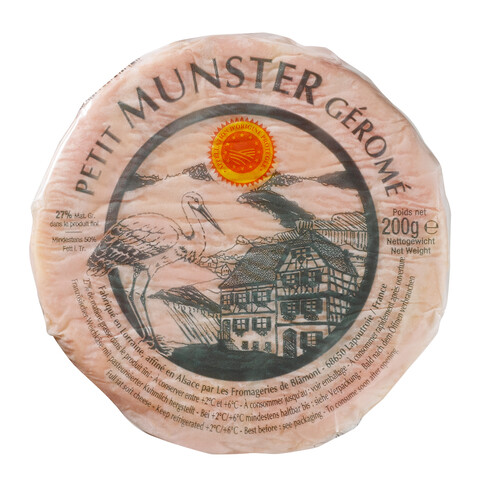 Petit munster géromé 28% m.g. AOP 