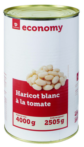 Haricot blanc à la tomate  