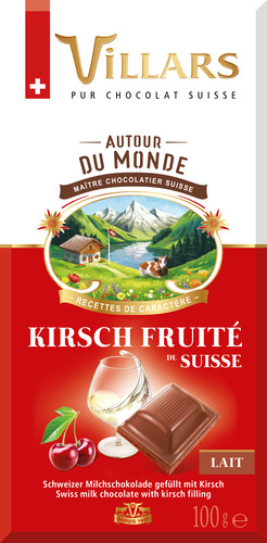 Chocolat kirsch couverture lait 