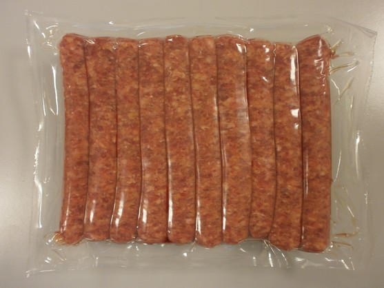 Saucisse de volaille étuvée  