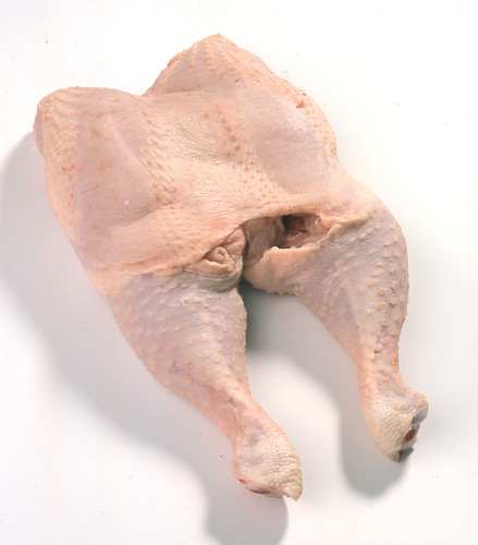 Paletot de poulet avec os pilon et manchon desosse nu 