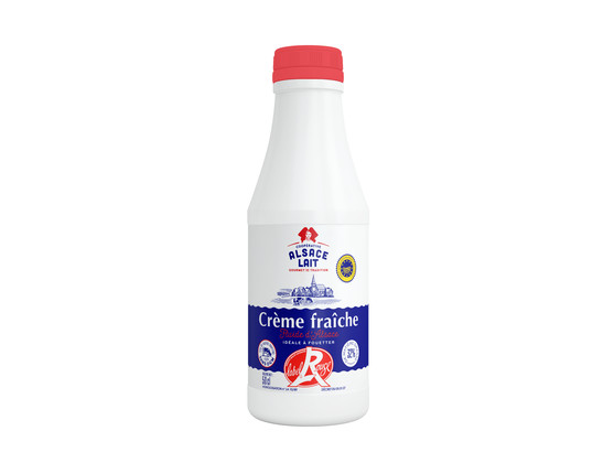 Crème fraiche fluide d'Alsace label rouge 