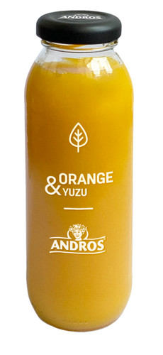 Jus d'orange et yuzu  