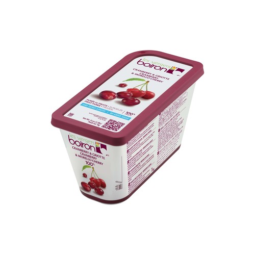 Purée cranberry griotte sucrée 