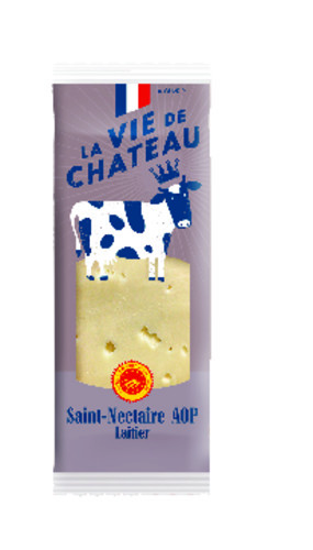 Saint nectaire prétranché 27 % m.g. aop