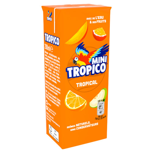 Tropico tropical orange pomme mangue 