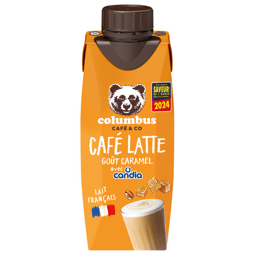 Columbus and Candia cafe latte go«t caramel 