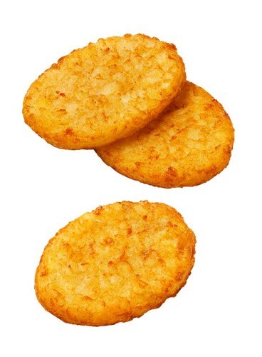 Hash browns oval  