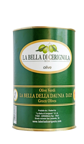 Olives vertes cerignola bella aop 