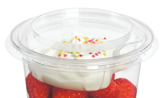 Insert verrine dessert cristal pour pot diamètre 95 mm