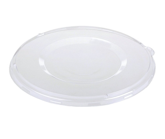 Couvercle pour bol rond nature bagasse biosourcé et biodégradable 600 et 900ml