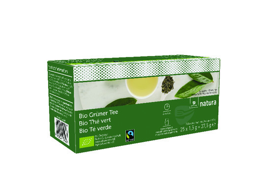 Thé vert fairtrade bio  