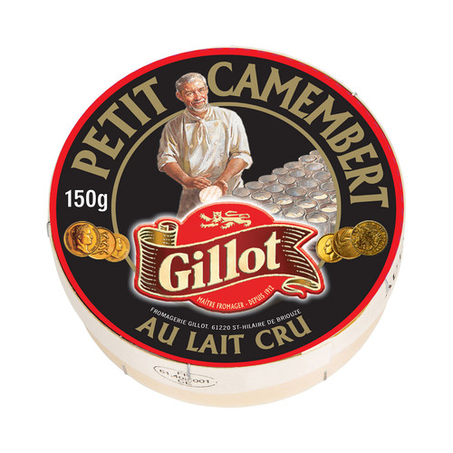 Export burgniard petit camembert lait cru 22% pièce de 150 g