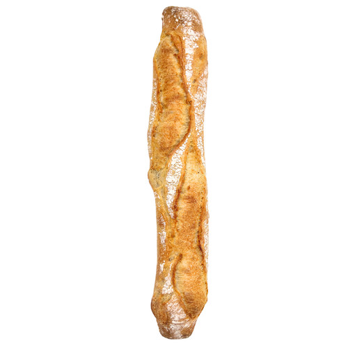 Baguette polka précuit sur four à sole de pierre 