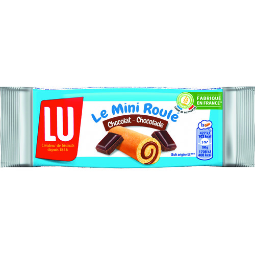 LU Miniroulé génoise au chocolat 