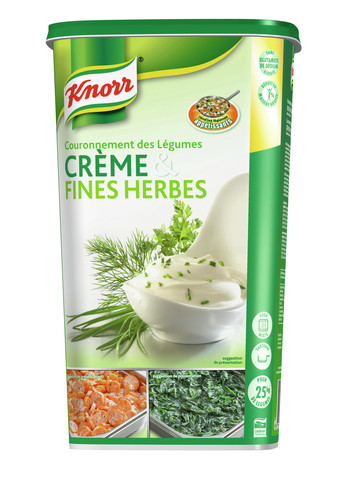 Couronnement de légumes à la crème et aux fines herbes