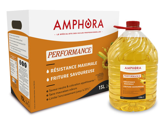 Huile amphora performance pour une friture idéale 