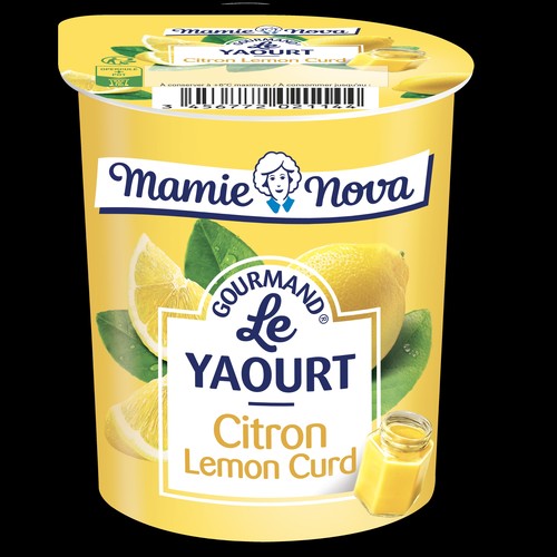 Yaourt gourmand au citron lemon curd 