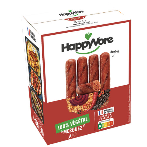 Chipolatas végétale  pièce de 50 g