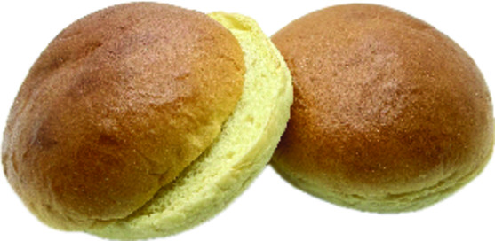 Potato bun tranché diamètre 11 cm cuit 