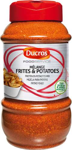 Mélange de frites et de patatoes 