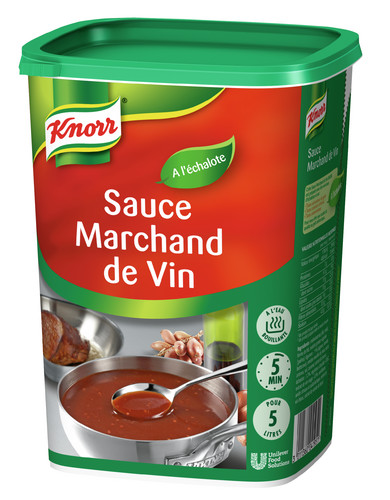 Sauce marchand de vin déshydratée 850g Jusqu'à 5L 