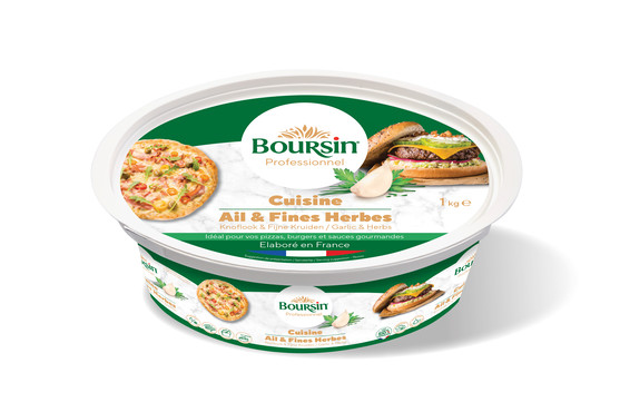 Boursin cuisine ail et fines herbes 