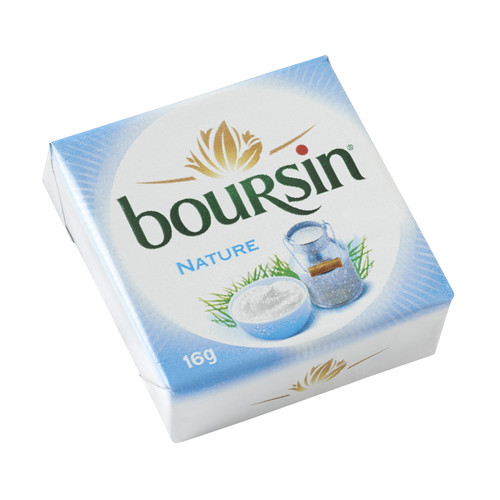 Boursin nature 40.5% mg portion de 16 g 