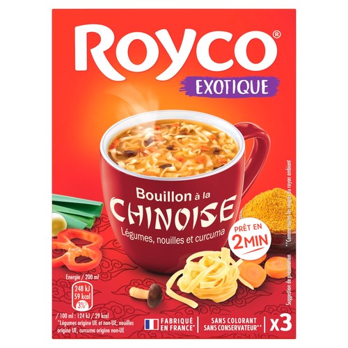 bouillon a la chinoise etui de 3 